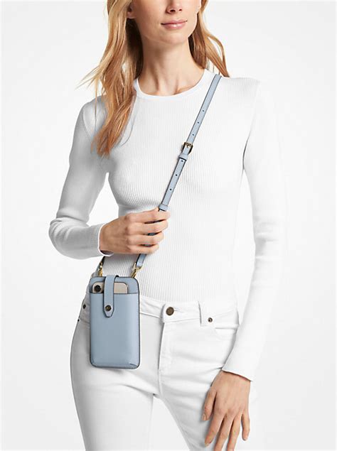 michael kors porta cellulare|Amazon.com: Michael Kors Cell Phone Purse Crossbody.